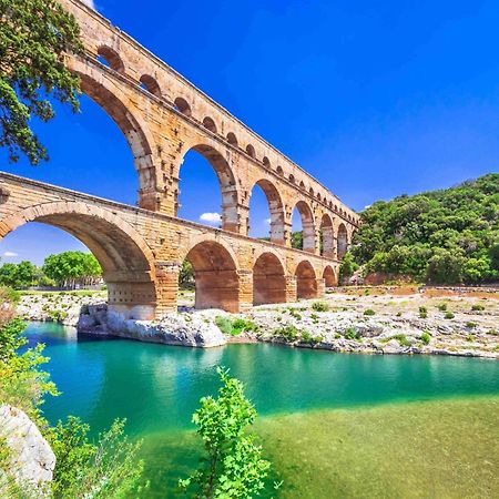 Chambre Cosy Avec Terrasse Sur La Colline Boisee, Parking Prive, Jardin, Calme, Climatisation, 10 Mn Pont Du Gard Num7 Рошфор-дю-Гар Экстерьер фото