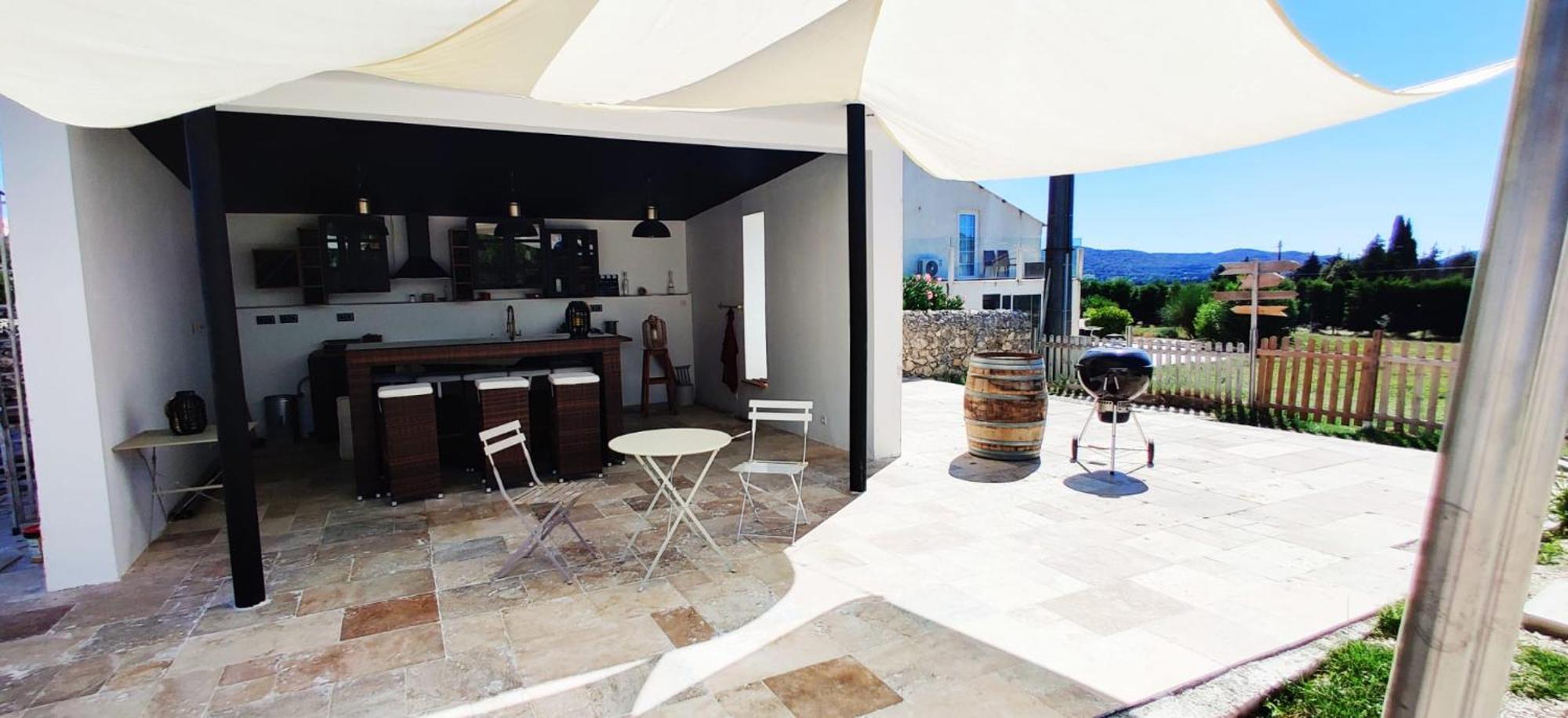 Chambre Cosy Avec Terrasse Sur La Colline Boisee, Parking Prive, Jardin, Calme, Climatisation, 10 Mn Pont Du Gard Num7 Рошфор-дю-Гар Экстерьер фото