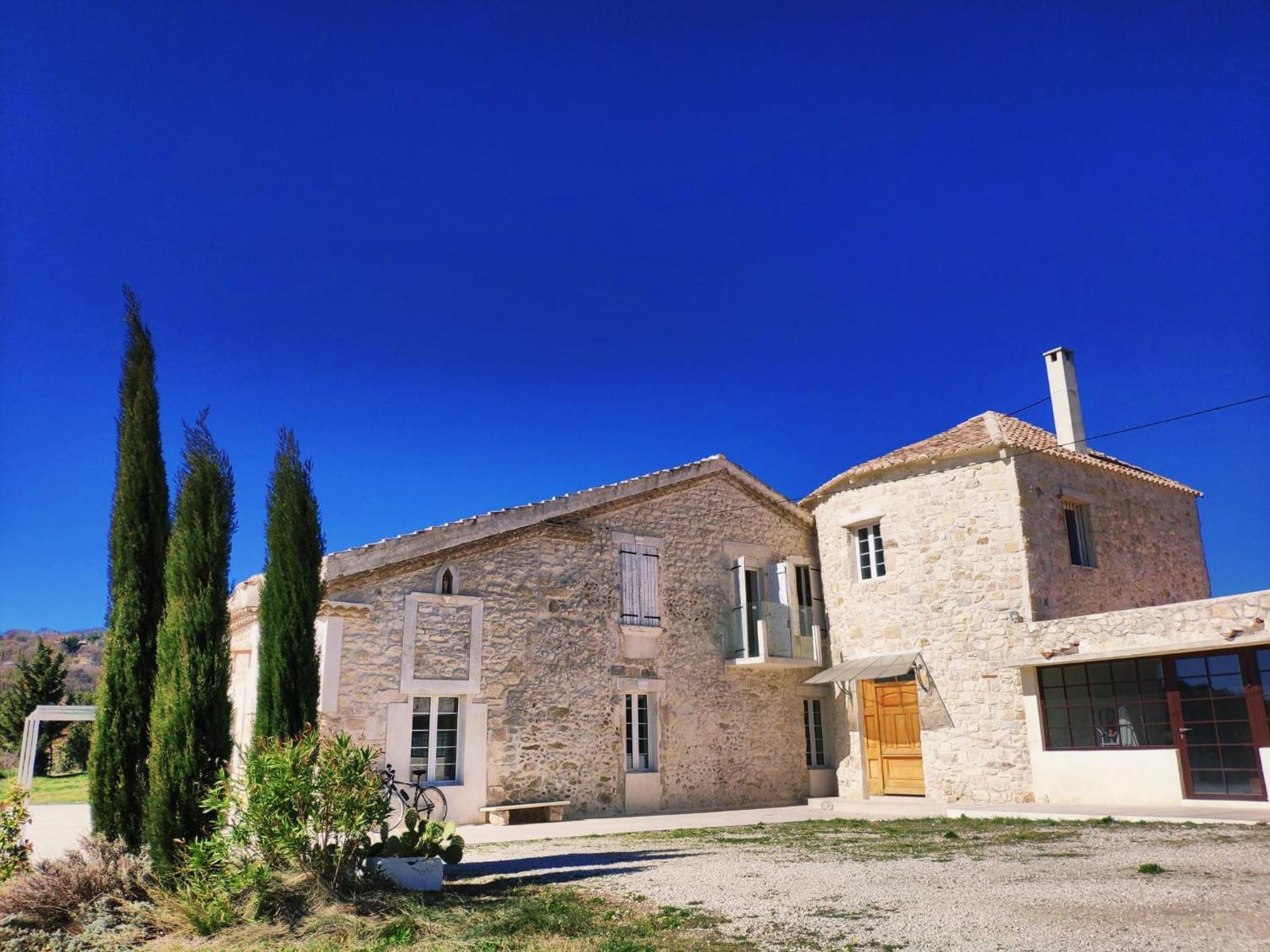 Chambre Cosy Avec Terrasse Sur La Colline Boisee, Parking Prive, Jardin, Calme, Climatisation, 10 Mn Pont Du Gard Num7 Рошфор-дю-Гар Экстерьер фото